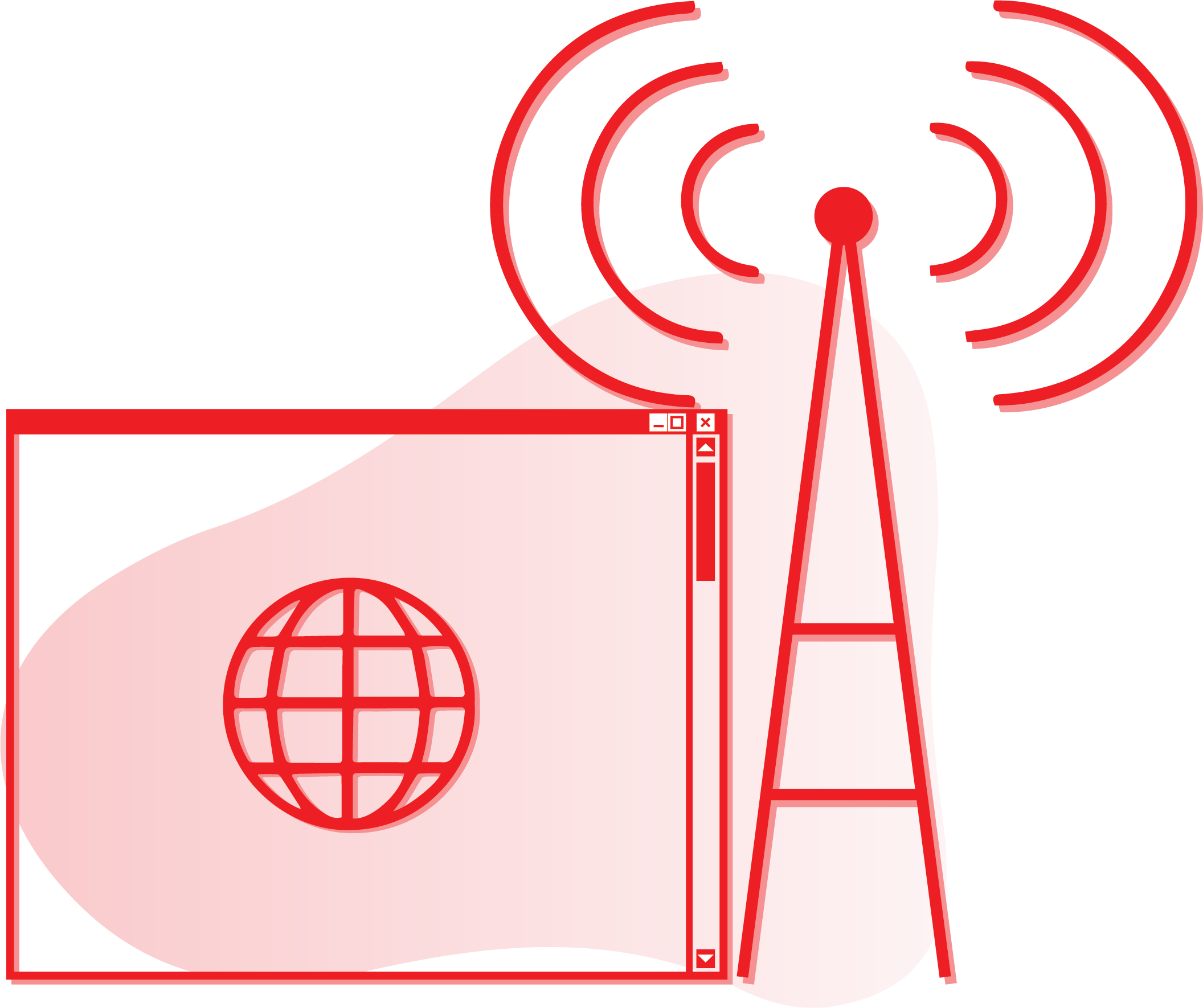 Internet service provider graphic